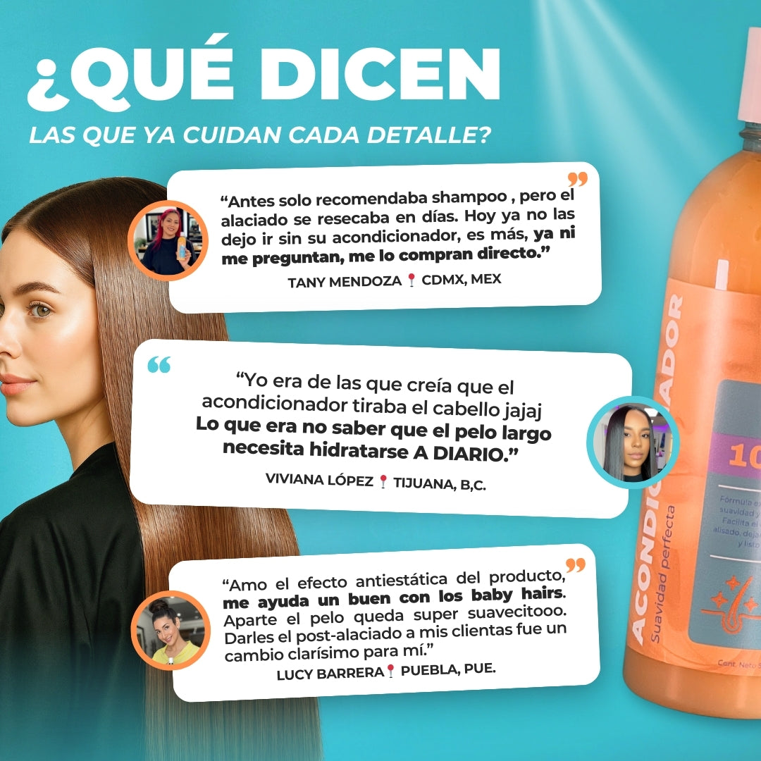 Acondicionador Sedosidad Real - Cero Siliconas