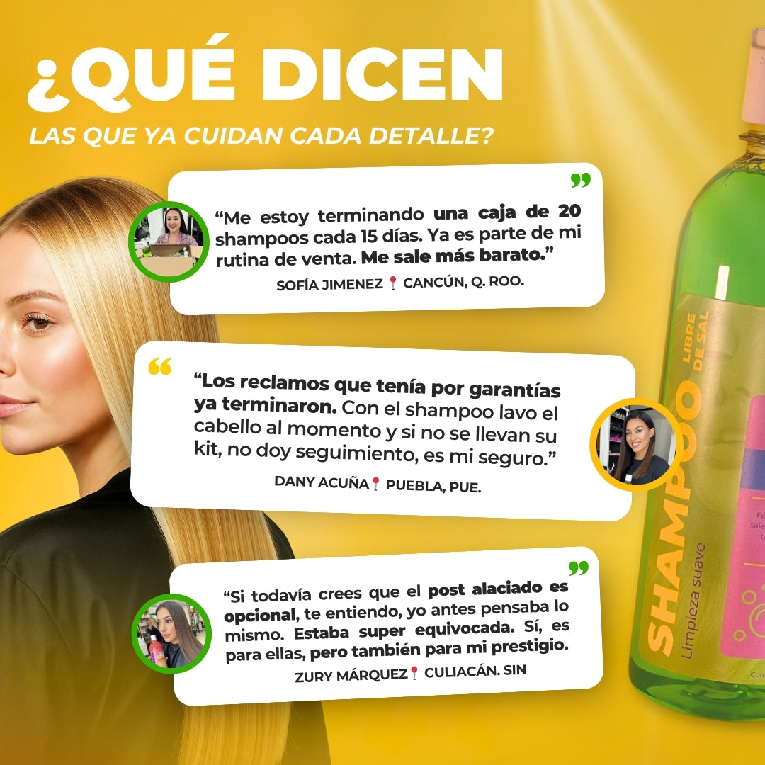 Shampoo protector - Limpieza suave