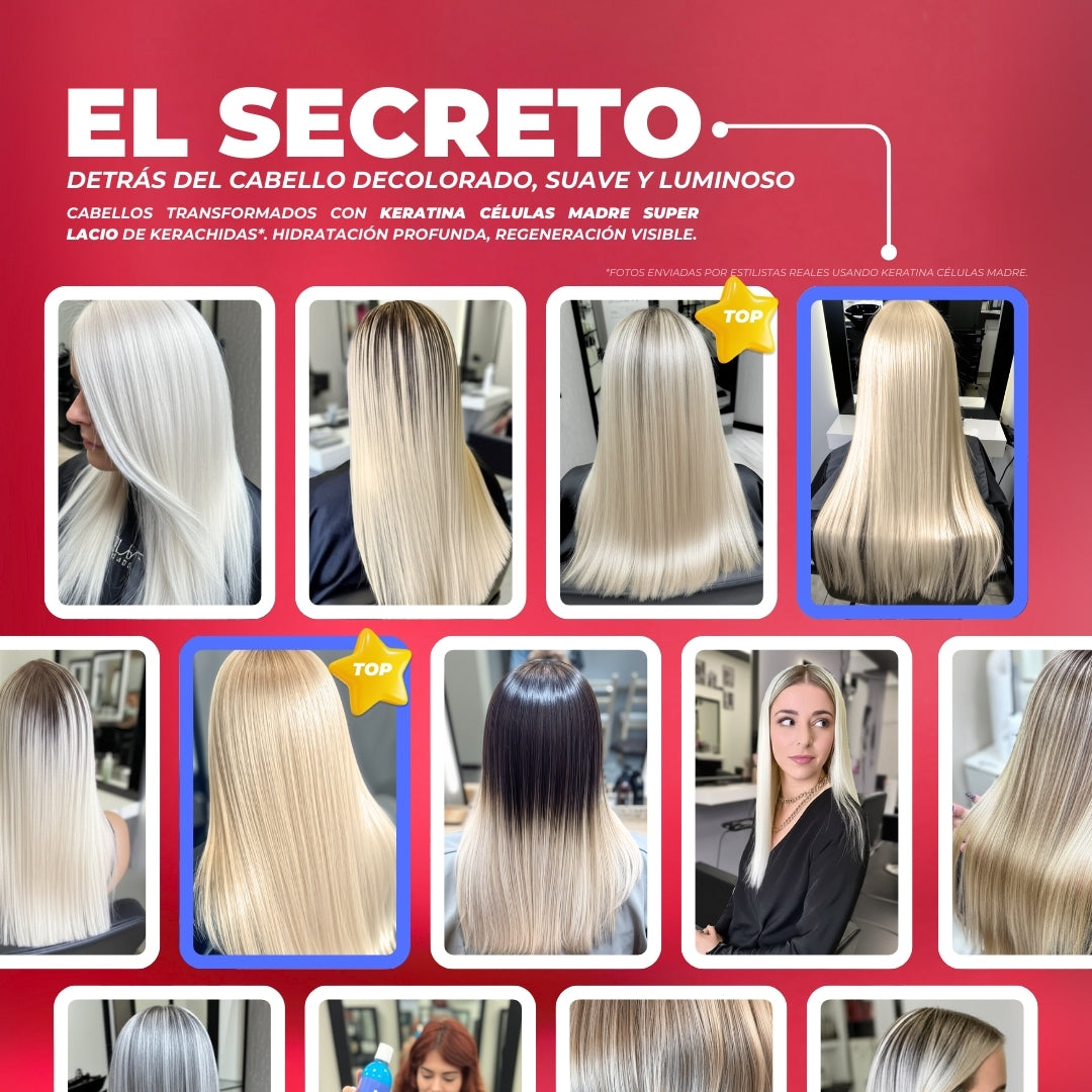 Kerachida Células madre 1 Lt - Para cabelleras Decoloradas