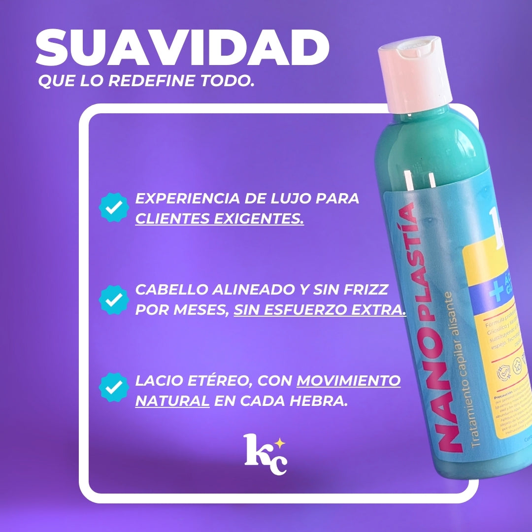 Kerachida Nano 1 Lt - Para cabelleras Delicadas