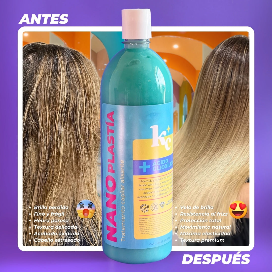 Kerachida Nano 1 Lt - Para cabelleras Delicadas