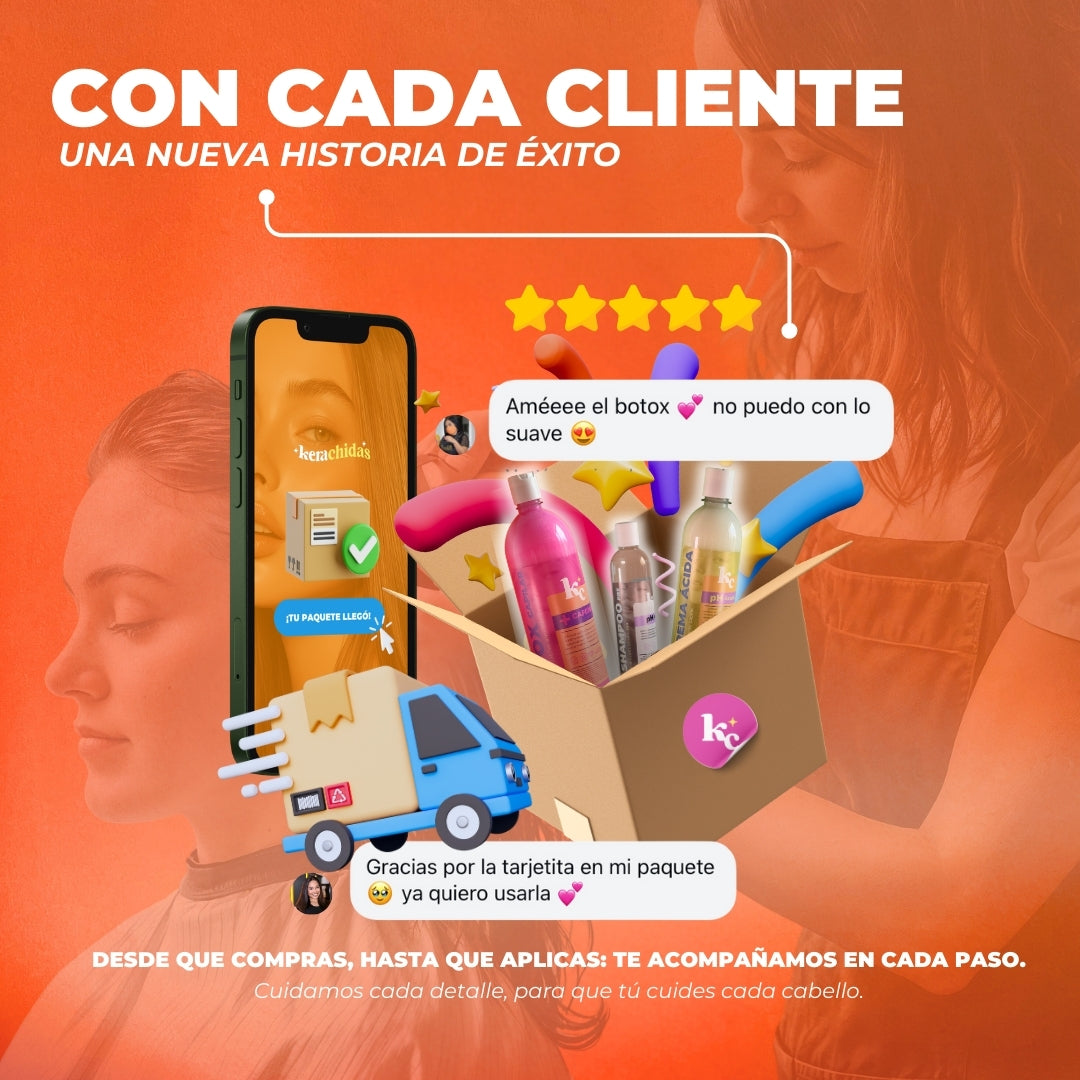 Kerachida Botox 1 Lt - Para cabelleras Esponjadas