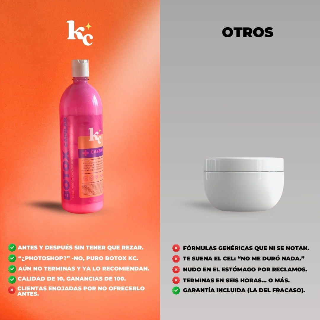 Kerachida Botox 1 Lt - Para cabelleras Esponjadas