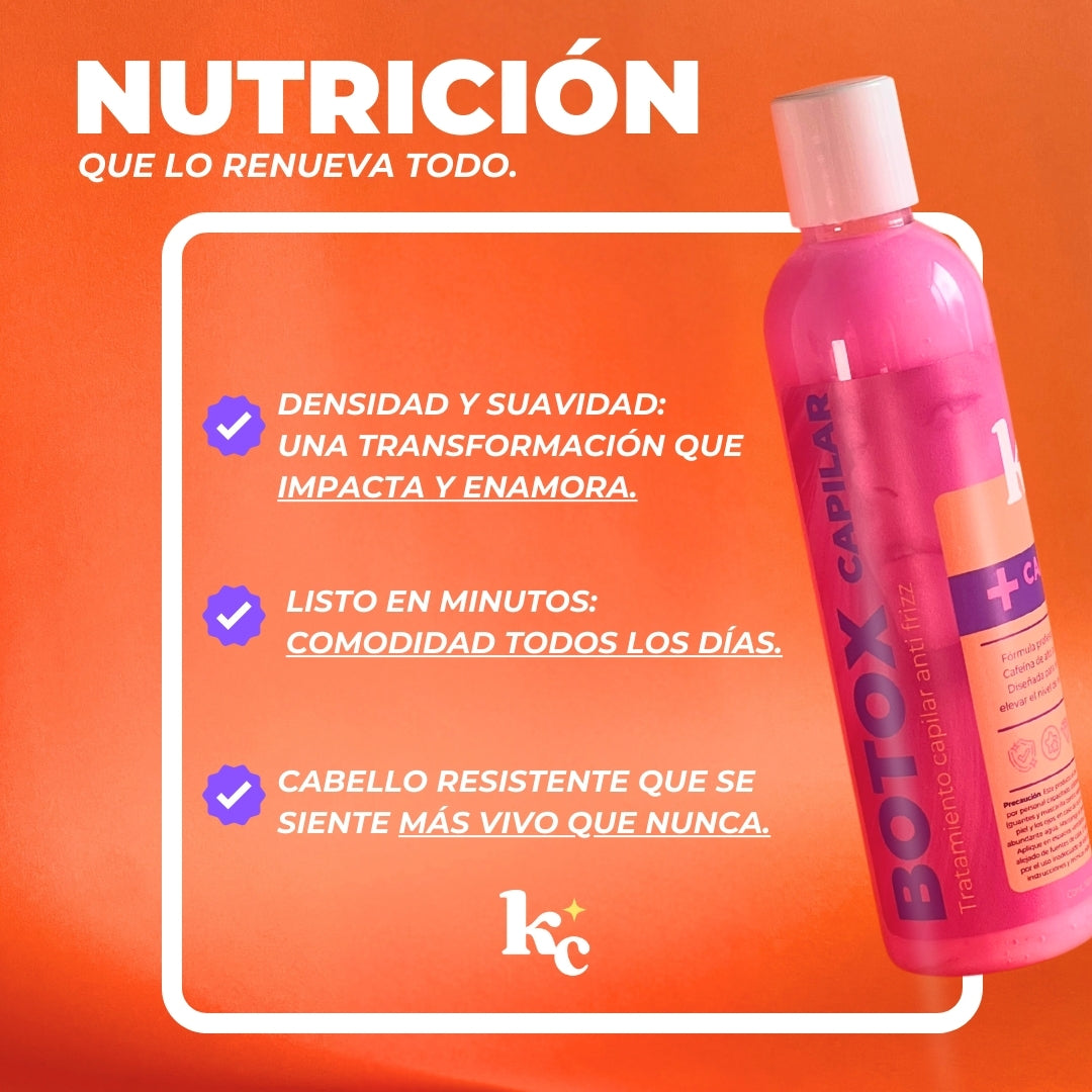Kerachida Botox 1 Lt - Para cabelleras Esponjadas