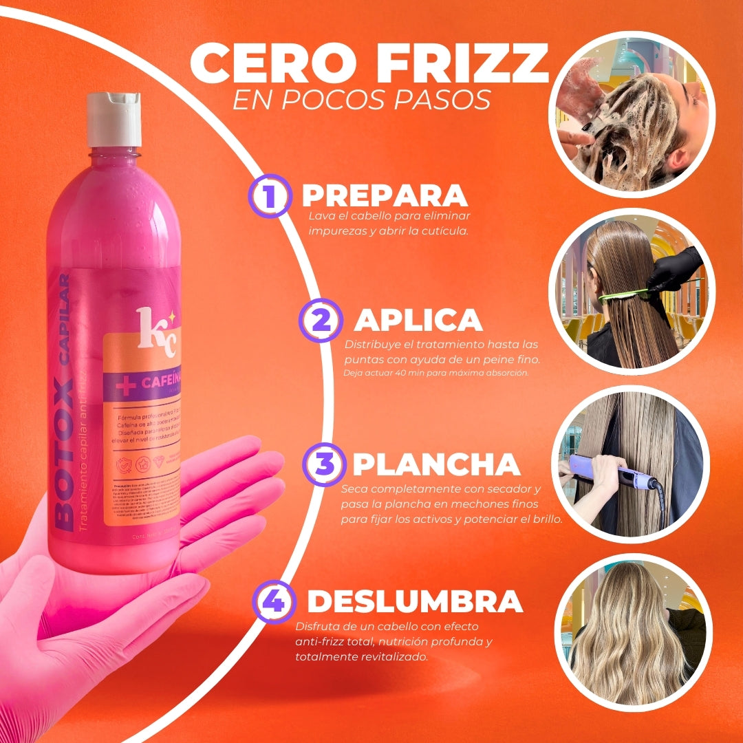 Kerachida Botox 1 Lt - Para cabelleras Esponjadas