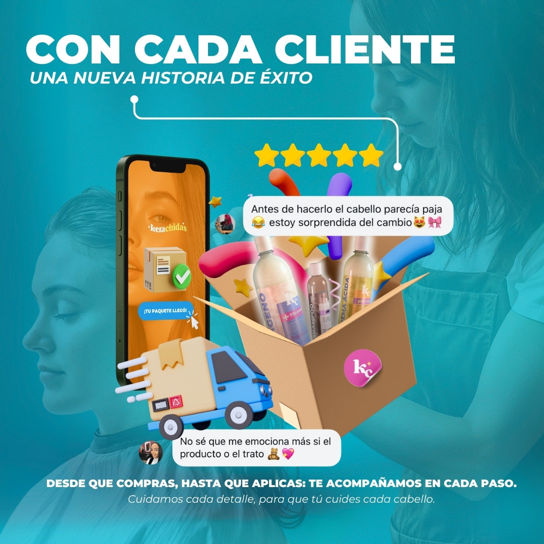 Kerachida Colágeno 1Lt - Para cabelleras Resecas