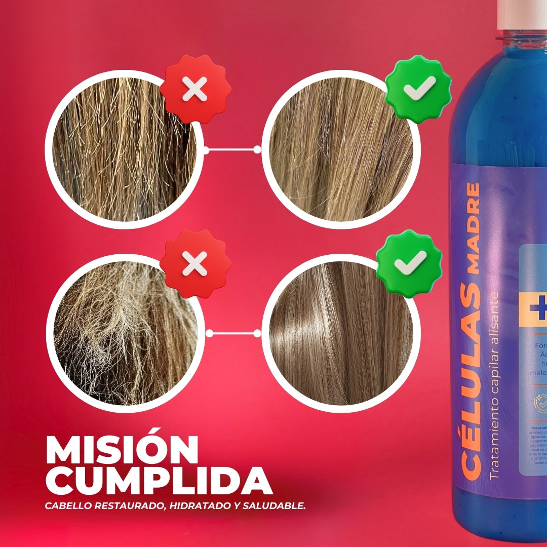 Kerachida Células madre 1 Lt - Para cabelleras Decoloradas
