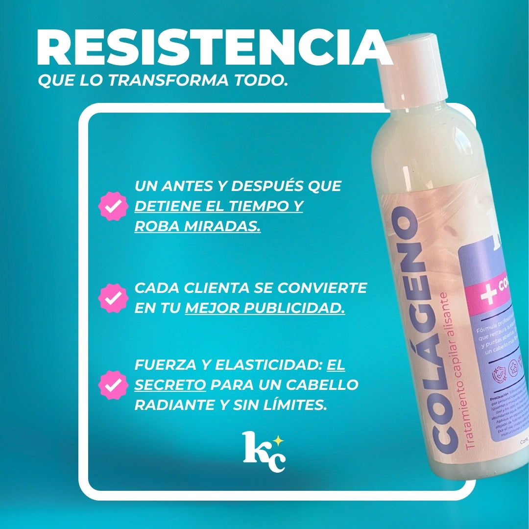 Kerachida Colágeno 1Lt - Para cabelleras Resecas