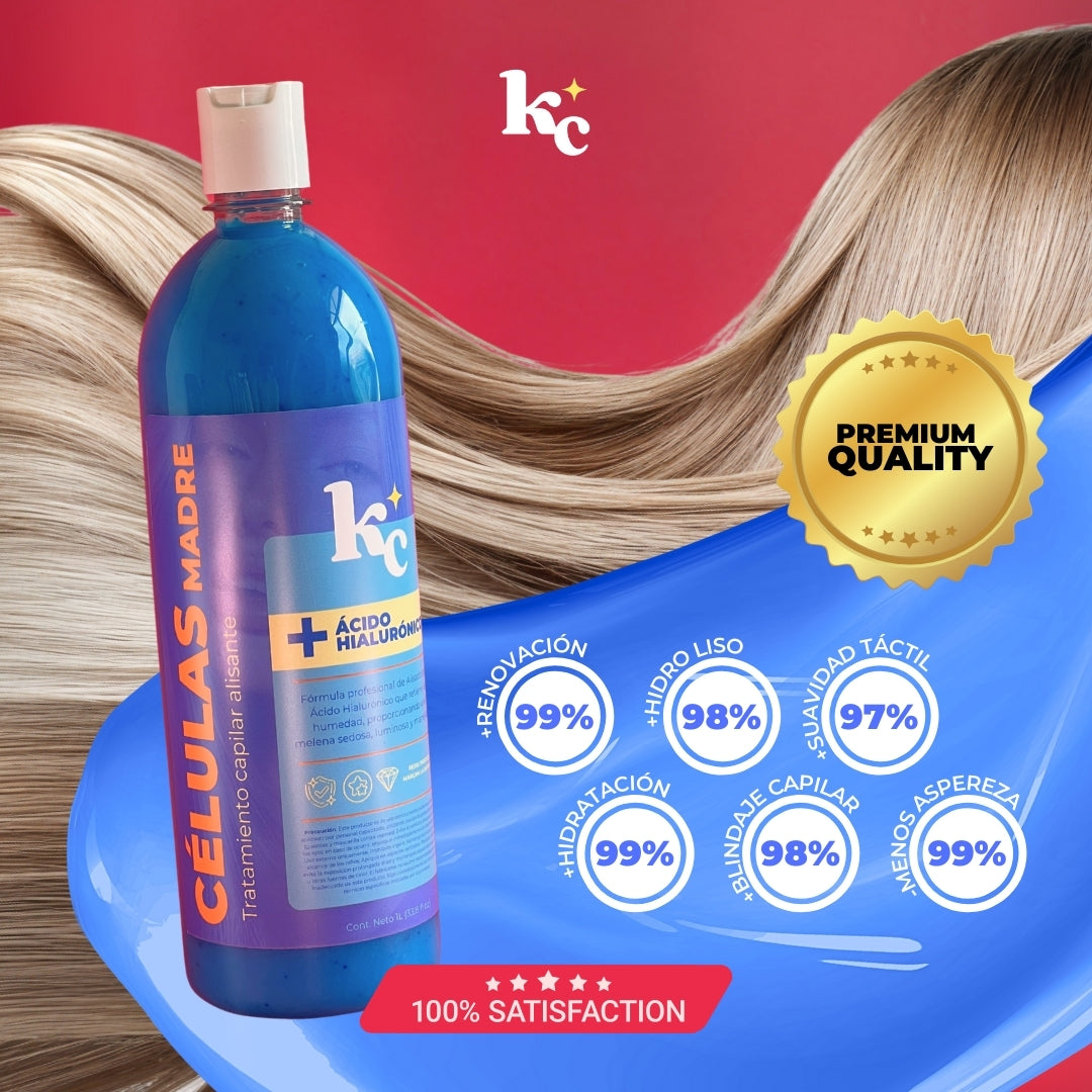 Kerachida Células madre 1 Lt - Para cabelleras Decoloradas