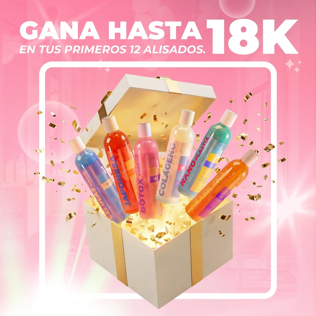Paquete de 6 Keratinas - REINA DEL ALISADO 👑