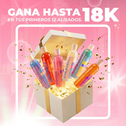 Paquete de 6 Keratinas - REINA DEL ALISADO 👑