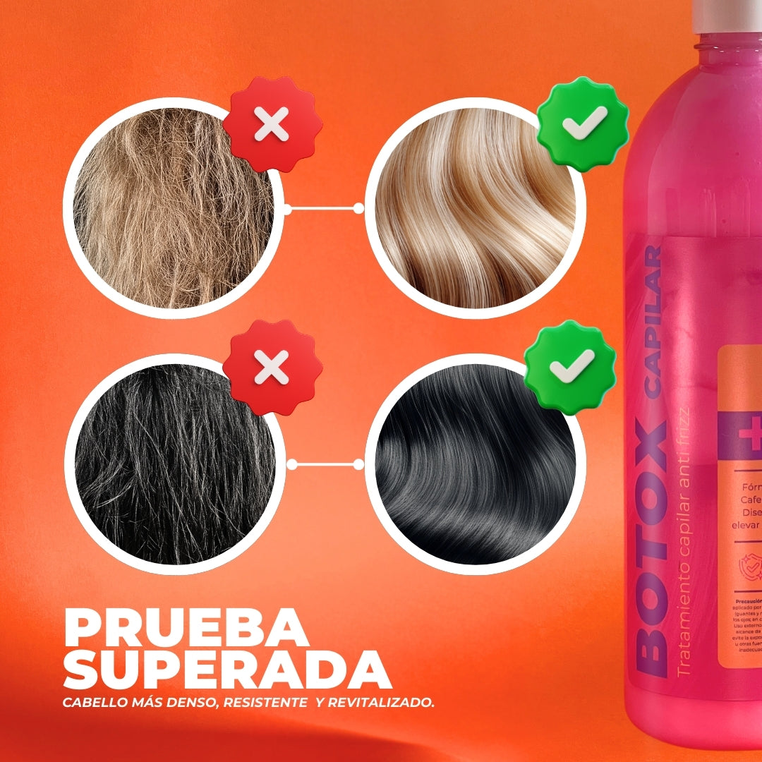 Kerachida Botox 1 Lt - Para cabelleras Esponjadas