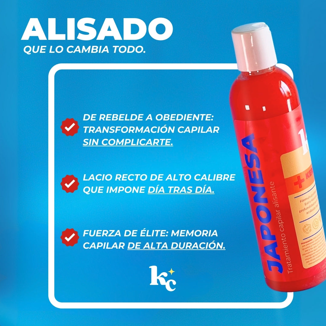 Kerachida Japonesa 1 Lt - Para cabelleras Gruesas