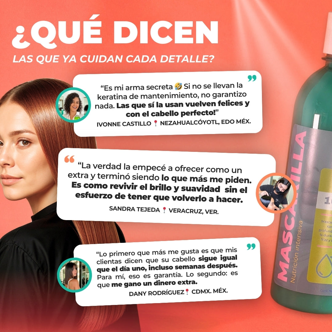 Mascarilla KeraMax 250 ml - Regeneración Extrema