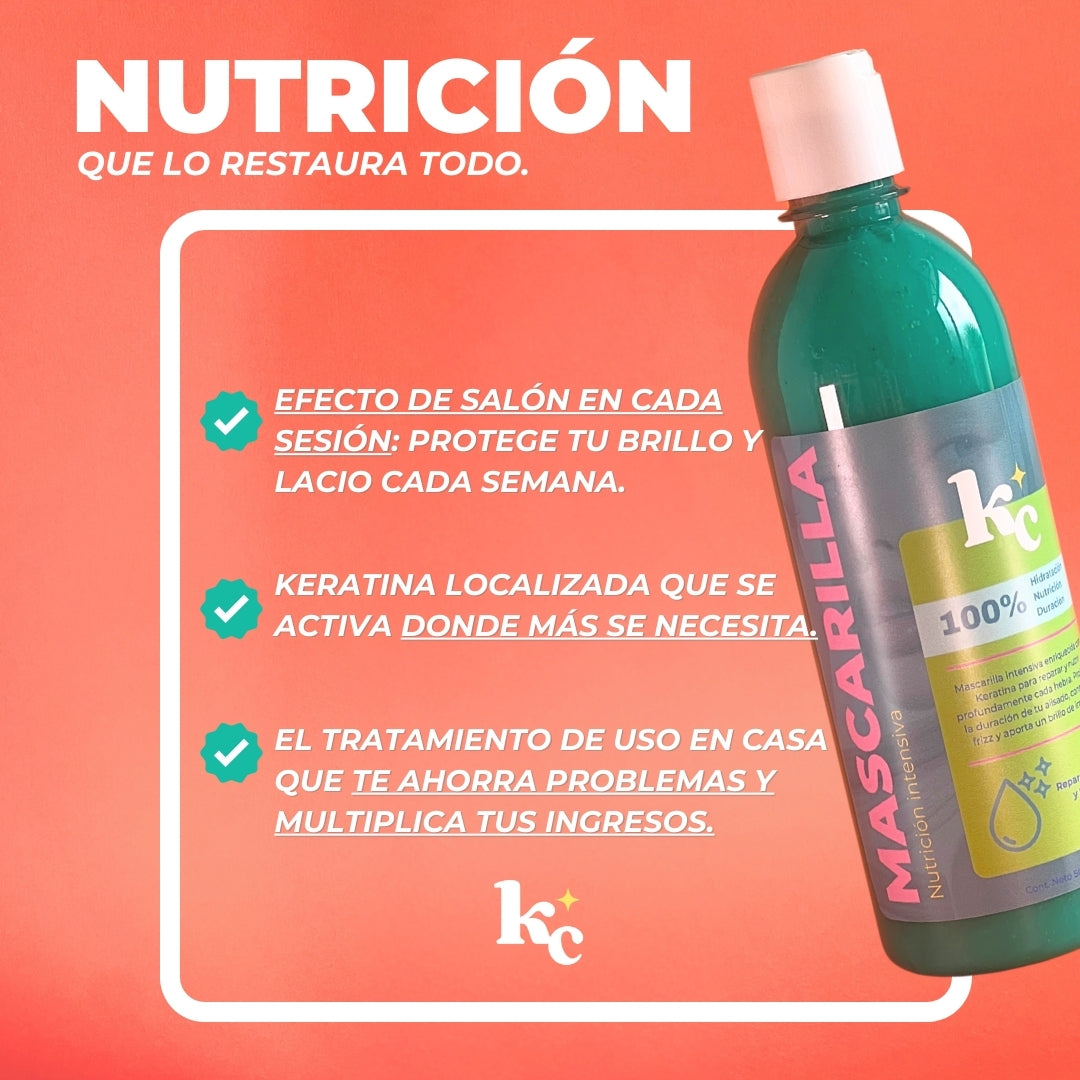 Mascarilla KeraMax 250 ml - Regeneración Extrema