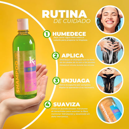 Shampoo protector - Limpieza suave